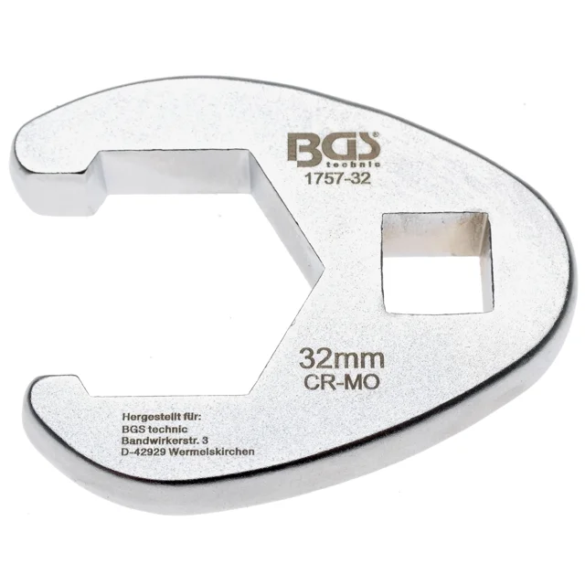 LLAVE ABIERTA | HEXAGONAL | 1/2 | 32 MM | BGS 1757-32