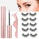 thumbnail image 4 of Promotional activities!Five Pairs Of Magnet Magnetic False Eyelashes Magnetic Eyeliner Liquid Eyelash Set Magnetic Magnet Eyelashes, 4 of 8