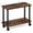 Brown, variant on Pemberly Row Turn-N-Tube Rectangle End Table with Casters in Amber Pine