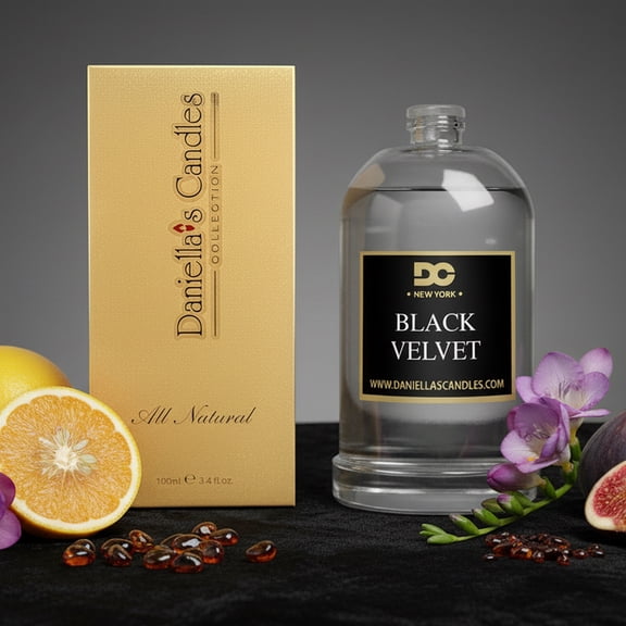Daniella's Candles Black Velvet Premium Fragrance Oil - 100ml/3.4oz