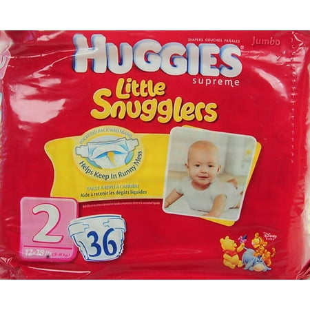 Huggies Supreme Jumbo Pack Size 2 36ct