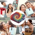thumbnail image 5 of Wearable Blanket,Colorful Rainbow Tie Dye Spiral Pattern Hooded Wearable Flannel Blanket for Adults & Teens,Winter Poncho Shawl Wrap Cape Cozy Anti-Pill,50"x60", 5 of 5