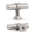 thumbnail image 2 of Knobelite 20 Pack 2Inch Cabinet Knobs Single Hole Stainless Steel Kitchen Cabinet Handles Brushed Nickel T Bar Drawer Knobs for Bathroom, 2 of 5