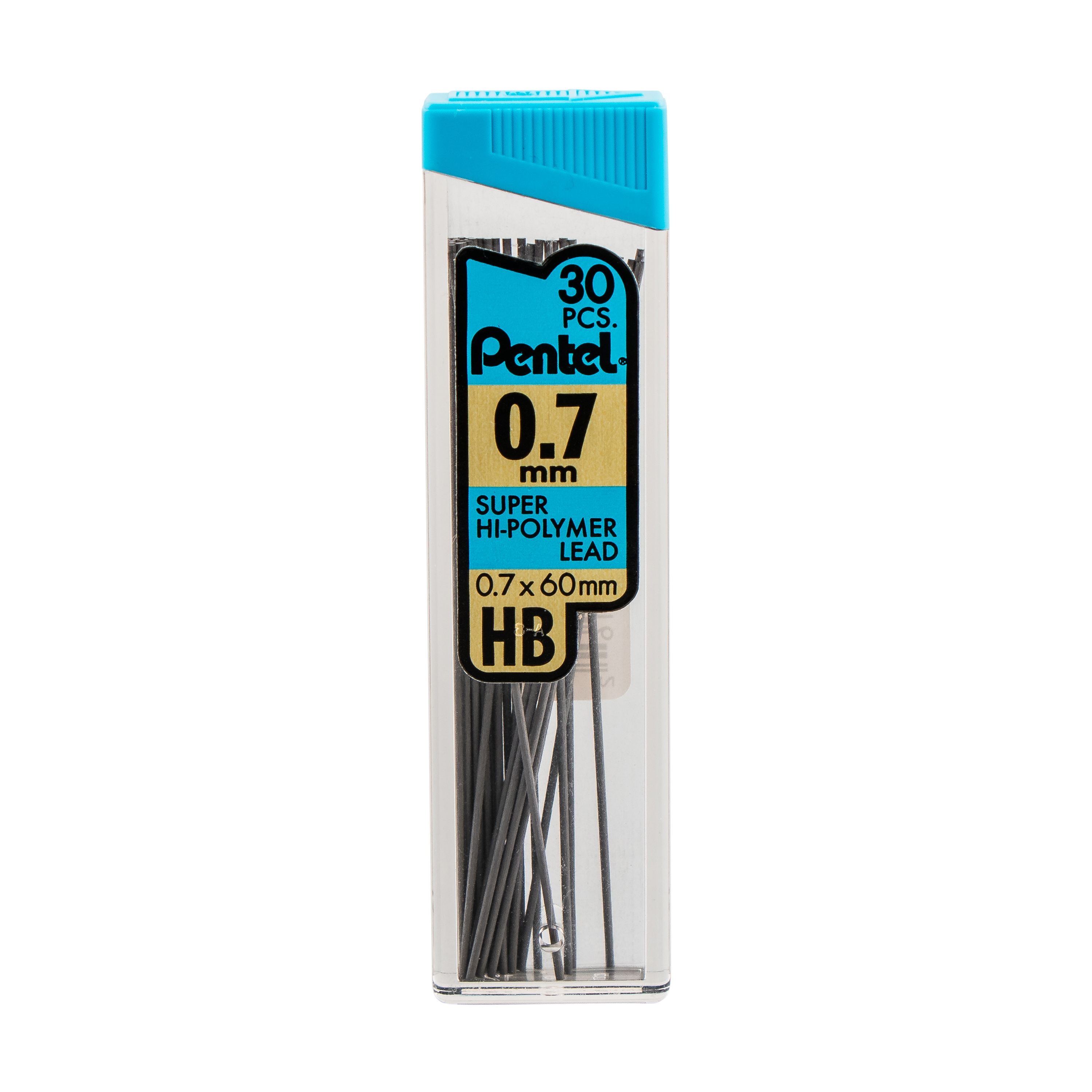 Pentel Super Hi-Polymer Lead Refill (0.7mm) Medium, HB, 30 Pcs/Tube 3 Pack - image 2 of 5