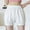 White, variant on Daiosportswear Women'S Cotton Lace Hem Bloomers Pumpkin Dance Short,Shorts for Women