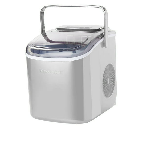 Restored Improvements 26 lb. Portable Compact Ice Maker with Handle (Refurbished)