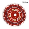 thumbnail image 1 of Durable Fabric Cartoon Printed Christmas Tree Skirt Xmas Tree Decoration Home New, 1 of 2