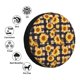 thumbnail image 4 of Balery Vintage Black White Plaid Sunflowe Cubiertas para Neumáticos - Protector Resistente para Neumáticos de Camioneta, SUV, Remolque, Camper y RV-15 inch, 4 of 6
