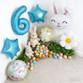 thumbnail image 5 of Easter Themed Number Balloons For Holiday Party And Birthday Celebrations With Metallic Gold Shine Event & Party, 5 of 5