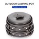 thumbnail image 4 of Soidarity Juego de utensilios de cocina para acampar, 8 Uds., senderismo al aire libre, cocina, cuenco para Picnic, olla, utensilios de cocina, Kit, carpas Soidarity OD008605-00, 4 of 6