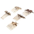 thumbnail image 4 of MasteelfCA 5pcs Hair Clip Comb, Hair Side Comb Decorative Hair Comb for Bridal Wedding, 4 of 9