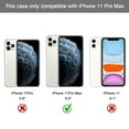 thumbnail image 2 of Mignova For iPhone 11 Pro Max Waterproof Clear Case,Rugged Bumper Full-Body Heavy Duty Protection Phone Case Clear Cover for Apple iPhone 11 Pro Max 6.5 inches 2019(Blue), 2 of 6