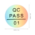 thumbnail image 2 of BESTYASH Etiquetas Adhesivas Plateadas Para Inspección Qc Con De Seguridad Y Aplicación Fácil, 2 of 8