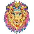thumbnail image 1 of Puzle de madera HUOGUO Cool Lion Animals 144 piezas, 1 of 5