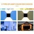 thumbnail image 3 of amdohai Practical Outdoor Wall Sconce Aluminum IP65 Waterproof Adjustable Light Angle, 3 of 8