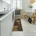thumbnail image 6 of Ottomanson Non-Slip Rubberback Chef 2x5 Kitchen Runner Rug, 20" x 59", Beige, 6 of 8