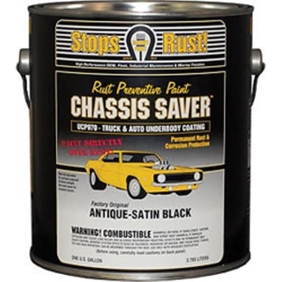 Magnet Paint & Shellac UCP970-01 Chassis Saver Paint - Satin Black (1 gal)-