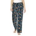 thumbnail image 1 of Balery cute fall fox Pantalones de pijama para mujer, pijamas ultraligeros, pantalones de estar por casa-XX-Large, 1 of 6