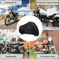 thumbnail image 2 of Funda Impermeable para Motocicleta Tejido Poliéster 190T XL Negro, 2 of 7