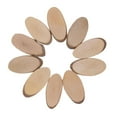 thumbnail image 2 of 5x 10 Piezas 85-90mm Rebanadas de Troncos de Ovaladas Pirograbado Decoración Artesanal, 2 of 8
