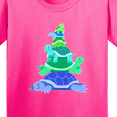 thumbnail image 4 of Inktastic Stack of Cute Turtles Youth T-Shirt, 4 of 5