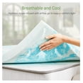 thumbnail image 2 of 2 Inch Mattress Topper King Size, Gel Memory Foam Mattress Pad, Certified, Ventilated Bed Topper for Pressure Relief Back Pain, Blue, 2 of 9