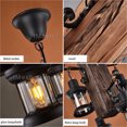 thumbnail image 3 of iMeshbean 4-Light Farmhouse Furniture Wood Chandelier Pendant Lighting Fixture Kitchen Bar, 3 of 11