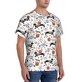 thumbnail image 2 of Bixox Men's Halloween Dachshund Printed Short Sleeve Skinny Athletic T-Shirt, 2 of 6