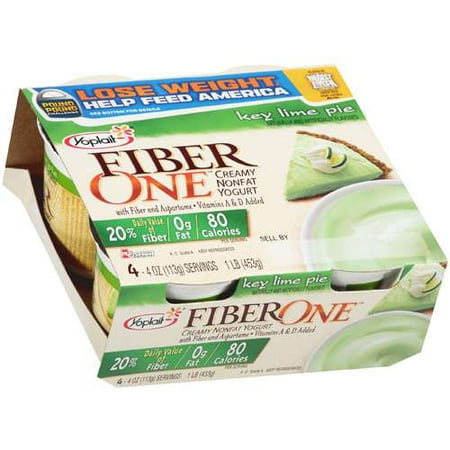 Yoplait Key Lime Pie Fiber One Yogurt, 4 PK - Walmart.com