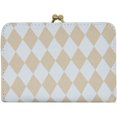 thumbnail image 2 of SURJDE Cute Fashion Cartoon Character Small Wallet Short Ladies Wallet Leather Tri-fold Wallet Money Bag, White, Small, Different Pattern Design Wallets, 2 of 4