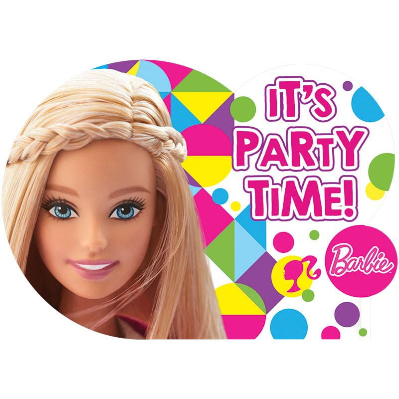 barbie party supplies walmart