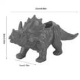 thumbnail image 6 of Leylor Maceta - Personalidad Animal Triceratops Maceta Cactus Planta suculenta Maceta Decoración de jardín(Gris), 6 of 8