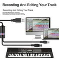 thumbnail image 4 of 5-pin Midi To Usb-c, Type-c Cable To Midi Cable, Compatible With Edit Recording 2m Usb Midi Cable, 4 of 5