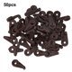 thumbnail image 1 of 50pcs Glass Door Retainer Clips Simplify Glass Doors Retainer Clips Kit Lightweight Metal Screws For Secure Installation, 1 of 9