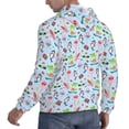 thumbnail image 6 of Kdxio Cartoon Animals Print Mens Casual Hooded Collar Drawstring Hoodies Pullover Sweatshirts Casual Long Sleeve Shirts-3X-Large, 6 of 7