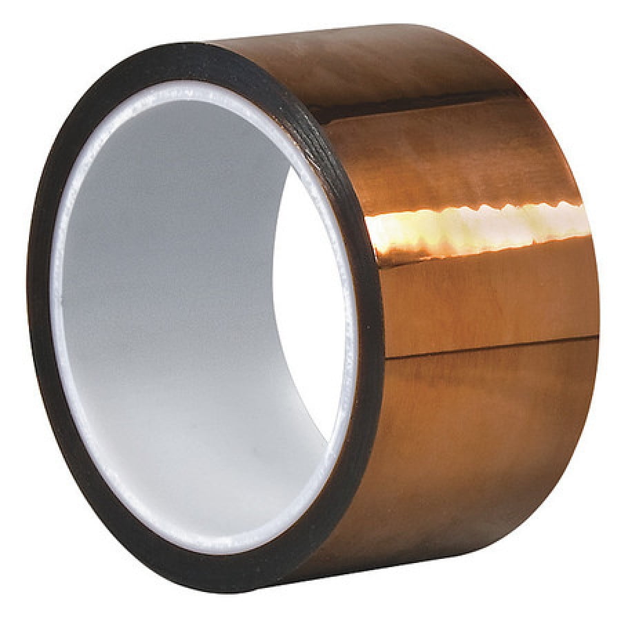 DUPONT Kapton HN Film Tape,Polyimide,Amber,3 In. x 50 Ft.