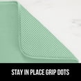 thumbnail image 5 of GORILLA GRIP Dish Drying Mat Thick Absorbent Microfiber Mat for Under Dryer Rack 18x24 In Mint, 5 of 10