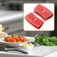 thumbnail image 3 of Funda de soporte para mango de olla Cateissary 2 piezas Rojo, 3 of 6