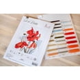thumbnail image 2 of Counted Cross-Stitch Kit Poppies B2374 Needlework Easy Flower Nature Red By Luca-S, 2 of 7