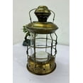 thumbnail image 3 of Antique Maritime Candle Lantern Round Iron Ship Candle Lamp Hanging Lamps Home Decor for Indoor and Outdoor Vintage Nautical Hanging Home Decor Candle Lamp Antiue, 3 of 5
