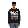 thumbnail image 4 of Have No Fear The Hungarian here Hungary Pride Unisex Sweatshirt, S-2XL, 4 of 9