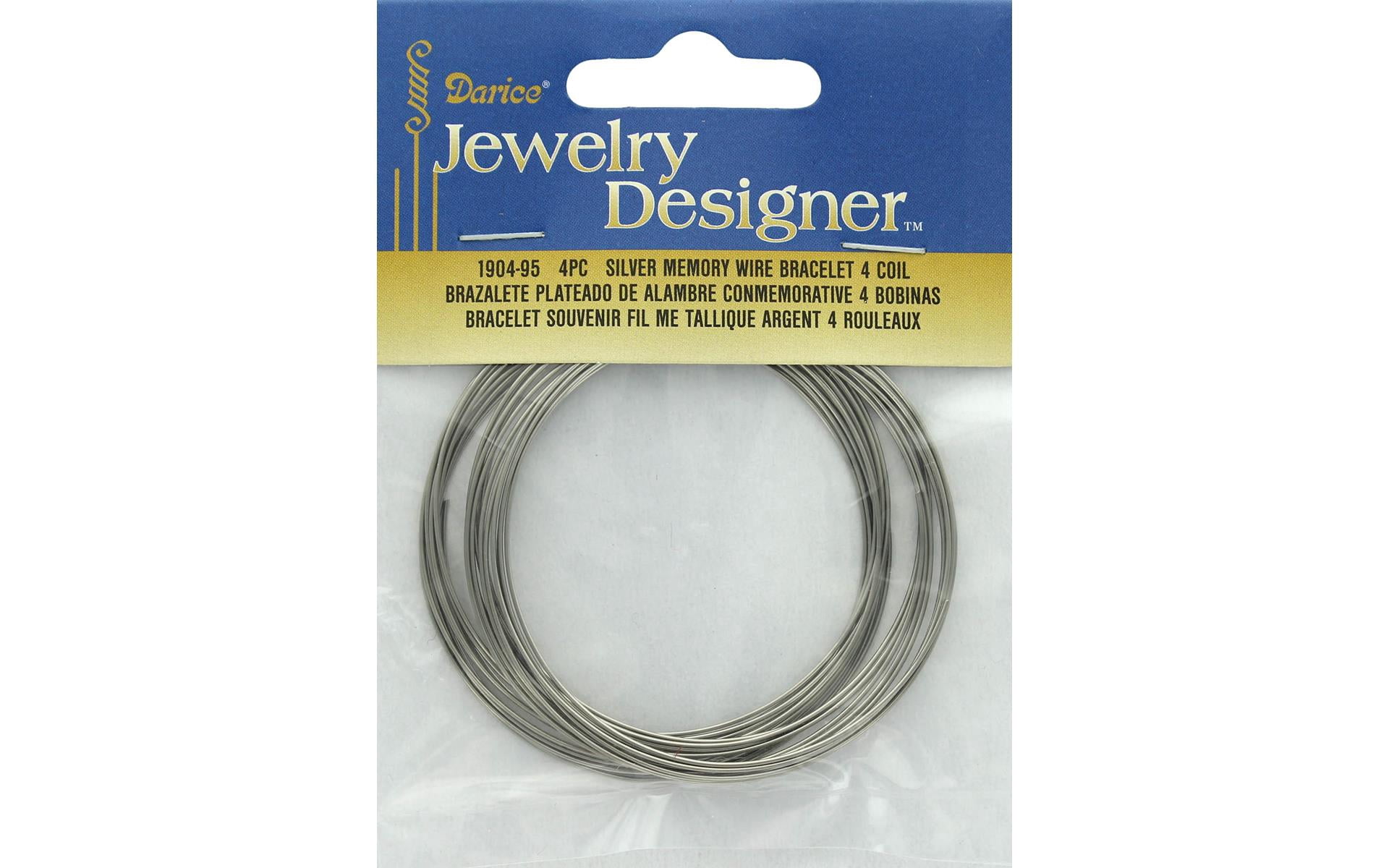 Silver Memory Wire Darice Memory Wire Silver 4 Coil 4pc | Walmart Canada