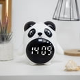 thumbnail image 1 of TopLLC Réveil Électronique Pandas Cub avec Mode Nuit Réglable et Surveillance de la Température Intérieure en Temps Réel pour Plus de Commodité et de Confort Réveil, 1 of 8