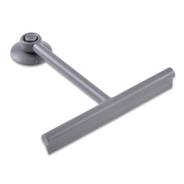 Limpiador de ventanas de piso de baño con ventosa vidrio vidrio raspador agua mancha removedor de parabrisas limpieza herramienta accesorios gris sidaley HA011146-02