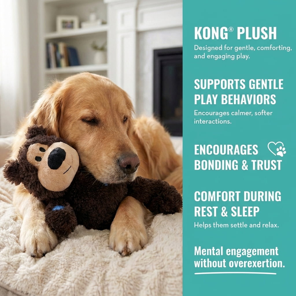 KONG® Cuteseas® Squeaker Dog Toy, Octopus, Large