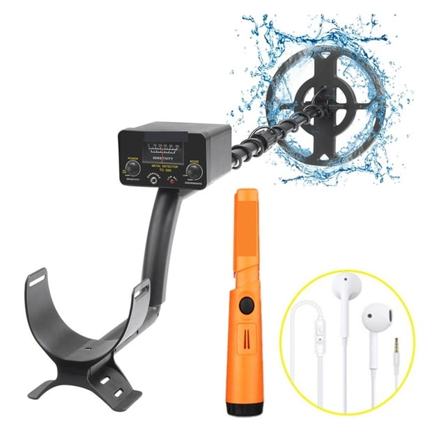 TC-200 Professional Metal Detector Accurate Positioning Underground Gold Detector With Earphone Pointer Detector ,Easy to Install