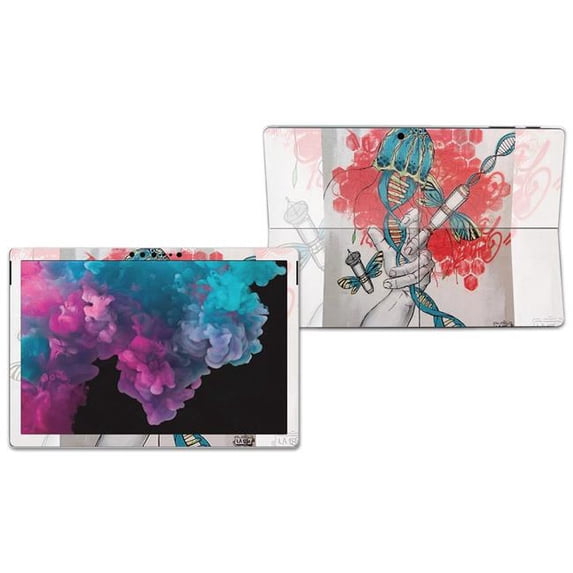 MightySkins MISURPR6-Red Grasp Skin for Microsoft Surface Pro 6 Tablet - Red Grasp