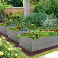 thumbnail image 2 of Aukfa Galvanized Raised Garden Bed, 2 Pack 8x4x2FT Metal Planting Box Outdoor for Vegetable, Fruit,Planter Gardening, 2 of 8