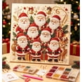 thumbnail image 6 of Christmas Pearl Diamond Art, Premium 3D Pearl Christmas Wall Art Kit, Full Accessory DIY Pearl Painting Set with Multi Santa Reindeer Print Canvas, Handmade Framable Home Christmas Decor Gift, 6 of 6