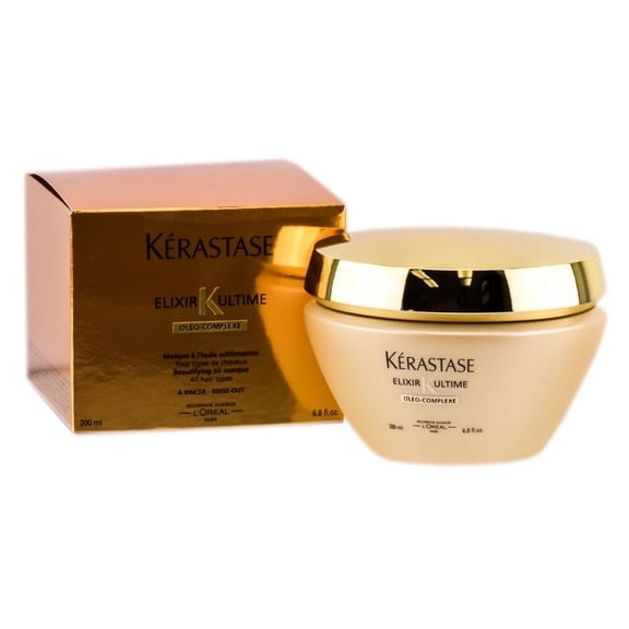 Kerastase Elixir Ultime Beautifying Oil Hair Masque, 6.8 Oz